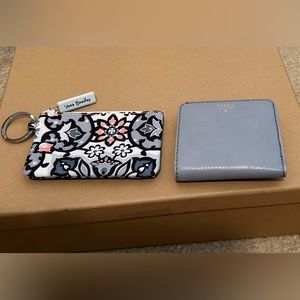 Vera Bradley & Fossil wallet/id case